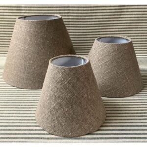 Wholemeal Linen Lampshade - Image 1