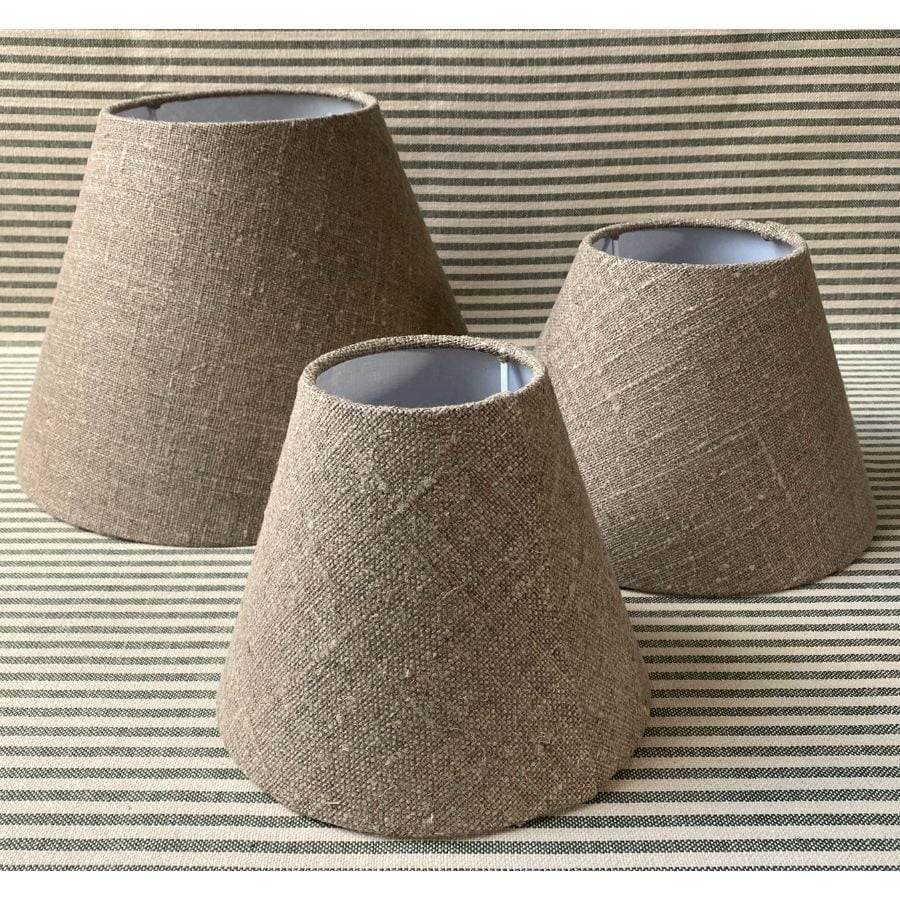 Wholemeal Linen Lampshade