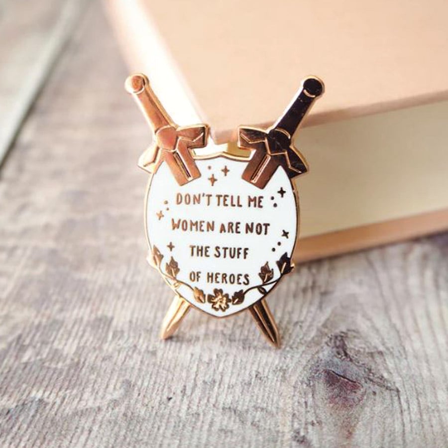 Enamel Badge - Women Heroes