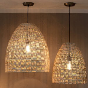 Woven Pendant Light Large - Image 1