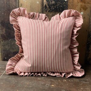 Alpha Stripe Ruffle Cushions - Image 6