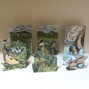 Angela Harding Set of Three Folding Cards