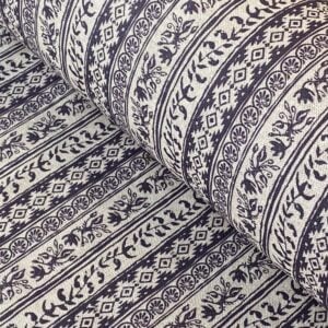 Ribbon Stripe - Aubergine - Image 1
