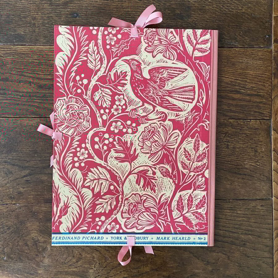Mark Hearld Handprinted Portfolio - Pink - Image 6