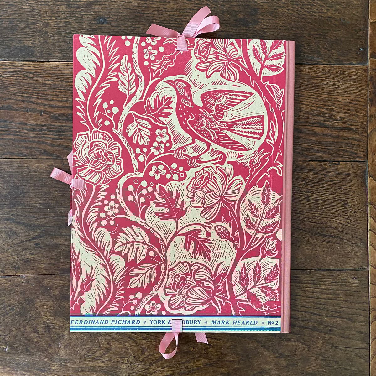 Mark Hearld Handprinted Portfolio - Pink - Image 6