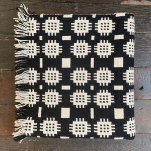 Welsh Tapestry Floor Rug - Black - Image 2