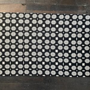 Welsh Tapestry Floor Rug - Black - Image 5