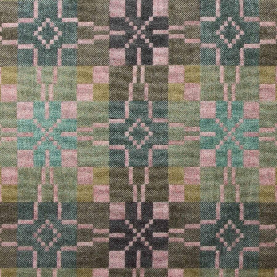 Vintage Star Welsh Throw - Blossom - Image 3