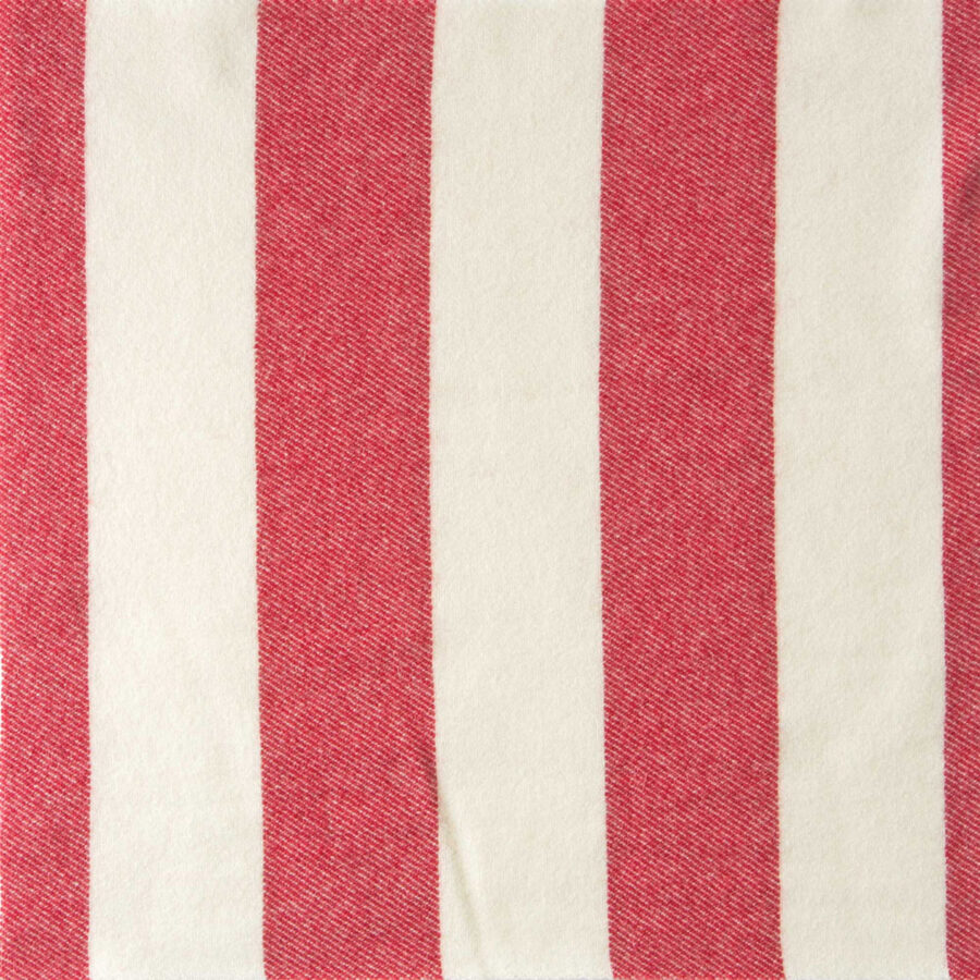 Broadstripe Welsh Single Blanket - Red - Image 2
