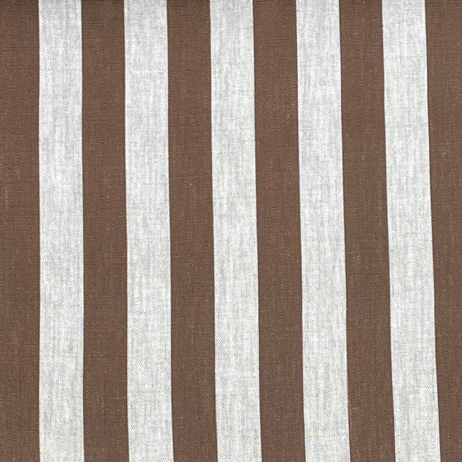 Beta Linen Stripe - Brown - Image 2