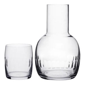 Crystal Carafe Set - Lens Design - Image 2