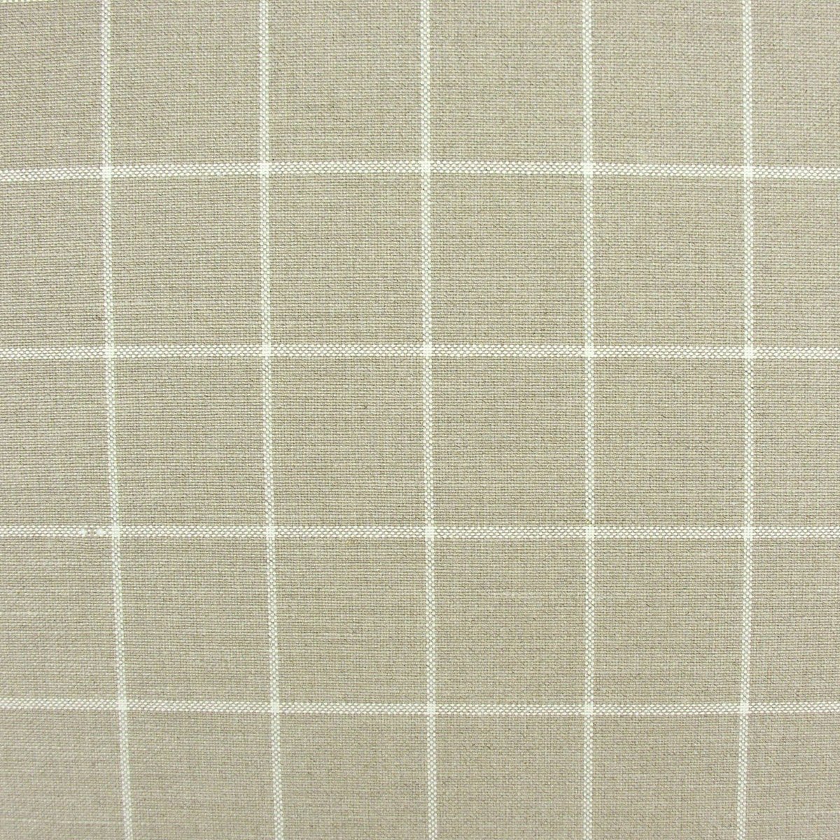 Linen Check - Oatmeal - Image 2