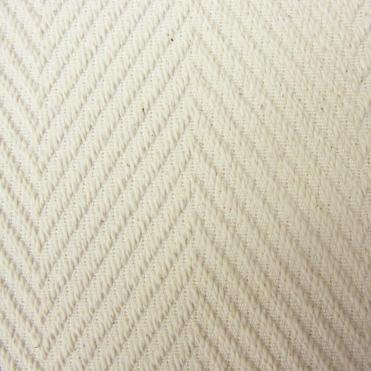 Plantation Cotton Herringbone - Cream - Image 2