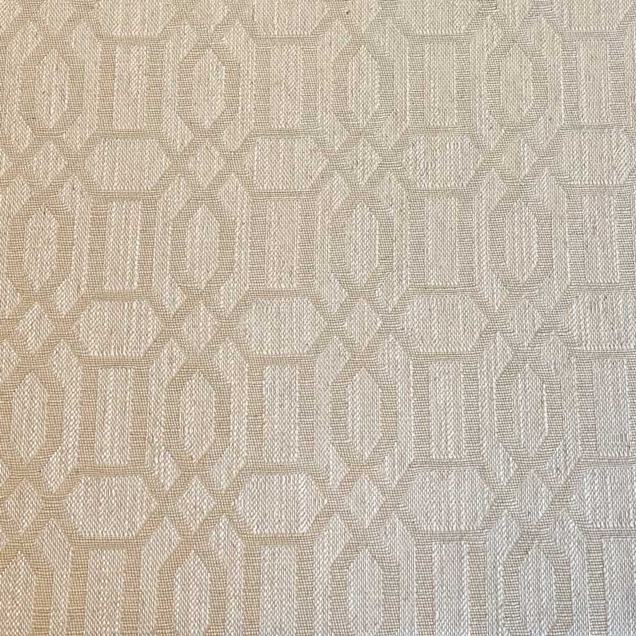 Upholstery Fabric Lattice - Cream - Image 4