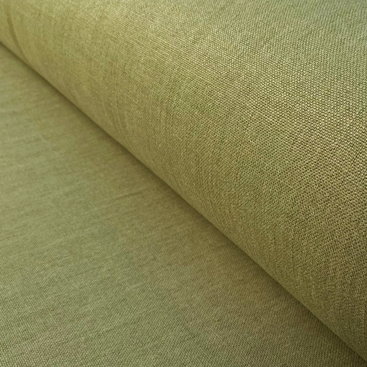 Linen Lavenham - Olive Green - Image 1