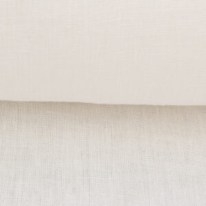 Extra Wide Linen Sheer - Ivory - Image 3