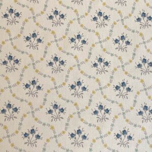 Florence - Indigo & Gold on Ivory - Image 2