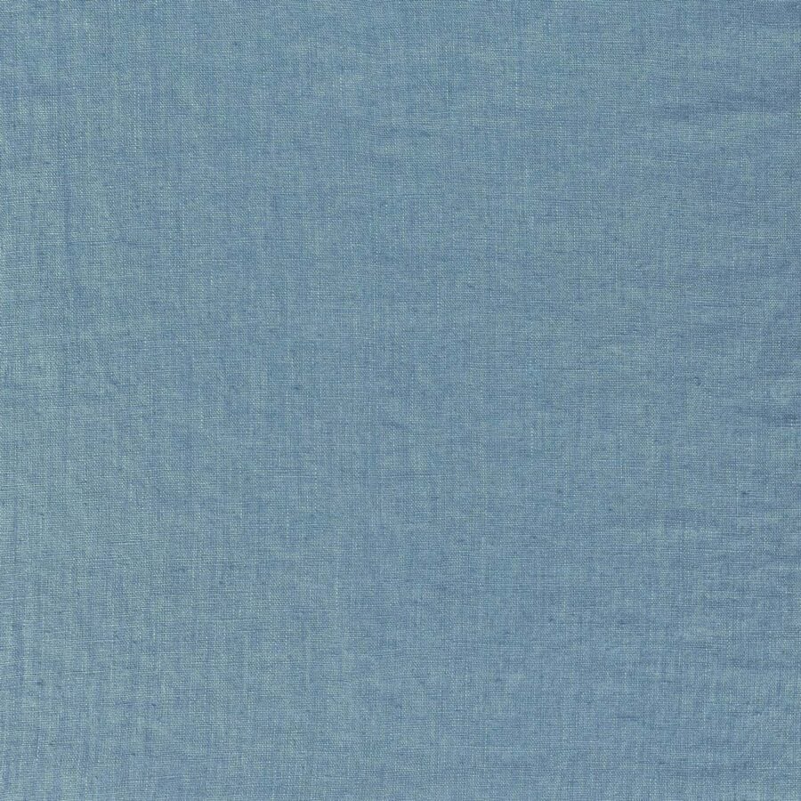 French Washed Linen - Bluestone - Image 2
