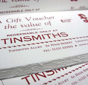 Tinsmiths Gift Voucher £50 - Image 2