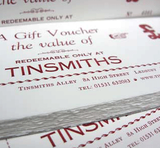 Tinsmiths Gift Voucher £50 - Image 2