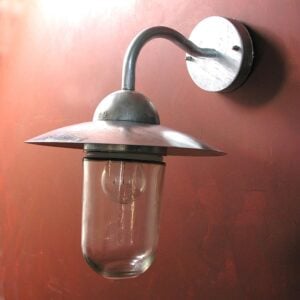 Galvanised Barn Light - Image 1