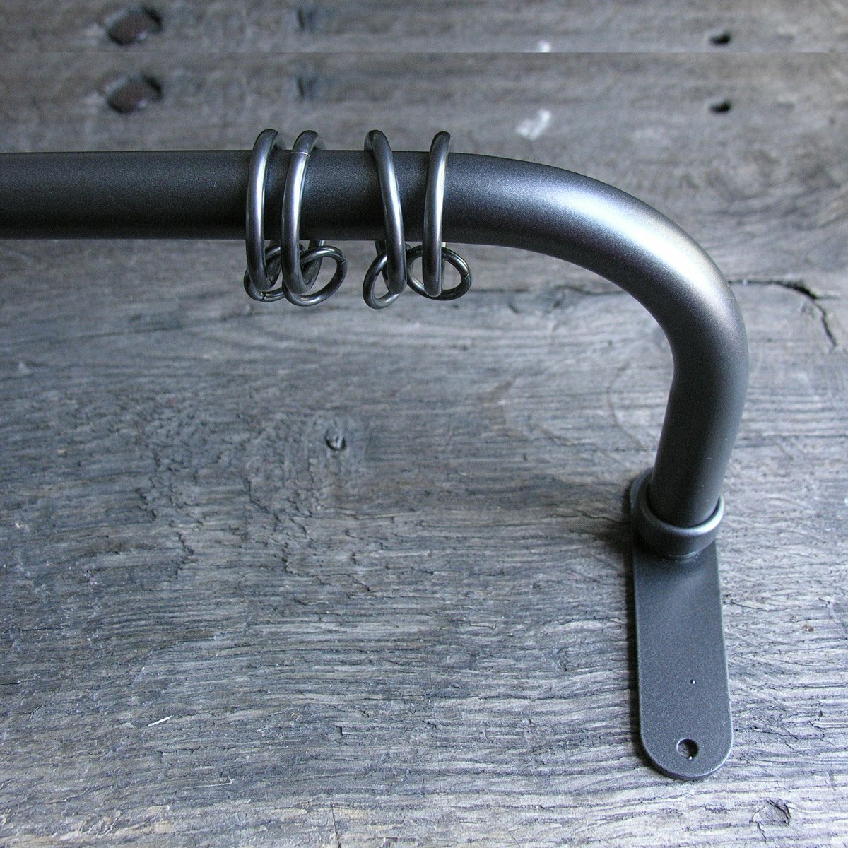 French Pole Set - Graphite Grey Metal 19mm - Image 1