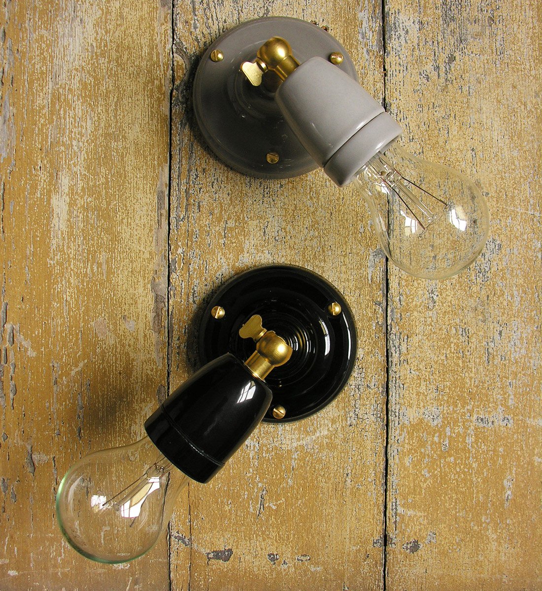 Adjustable Ceramic Wall Light: Black - Image 3