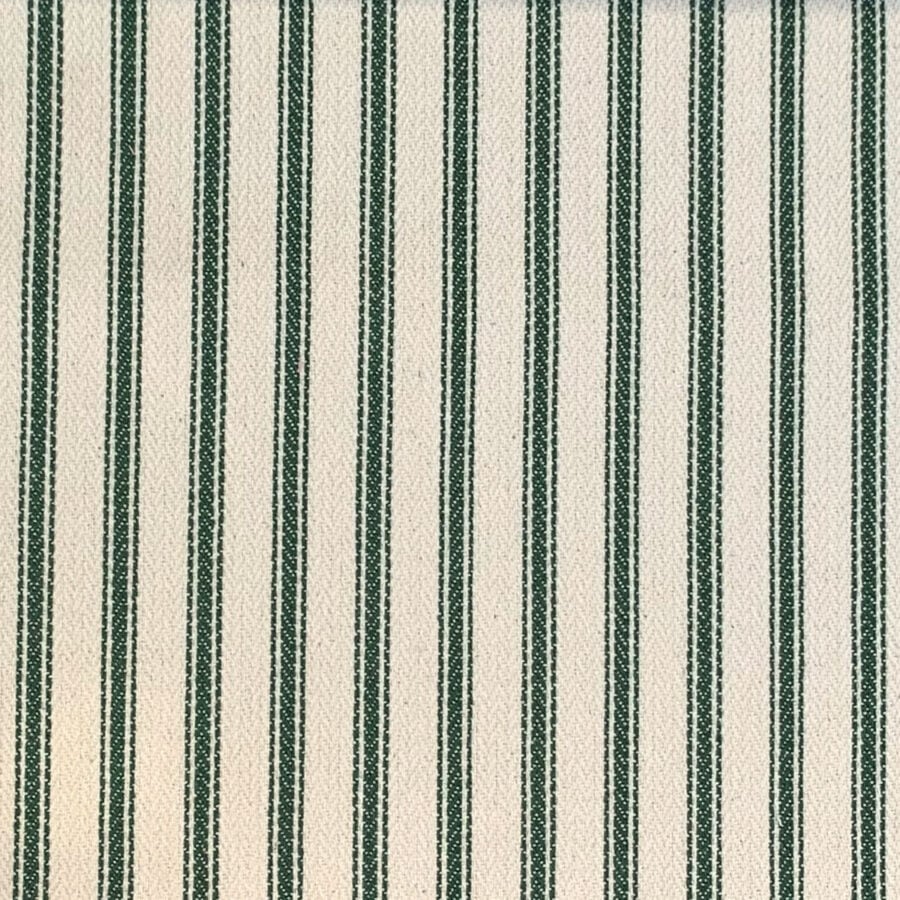 Hampton Ticking - Dark Green - Image 2