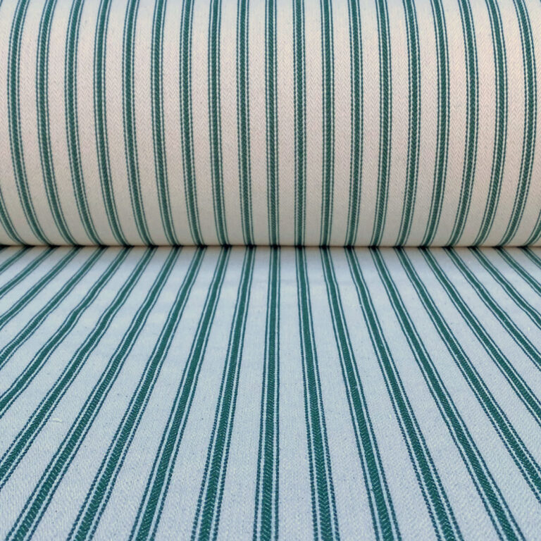 Hampton Ticking - Dark Green - Image 3