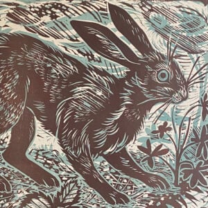 Hare, Unframed Print by Mark Hearld
