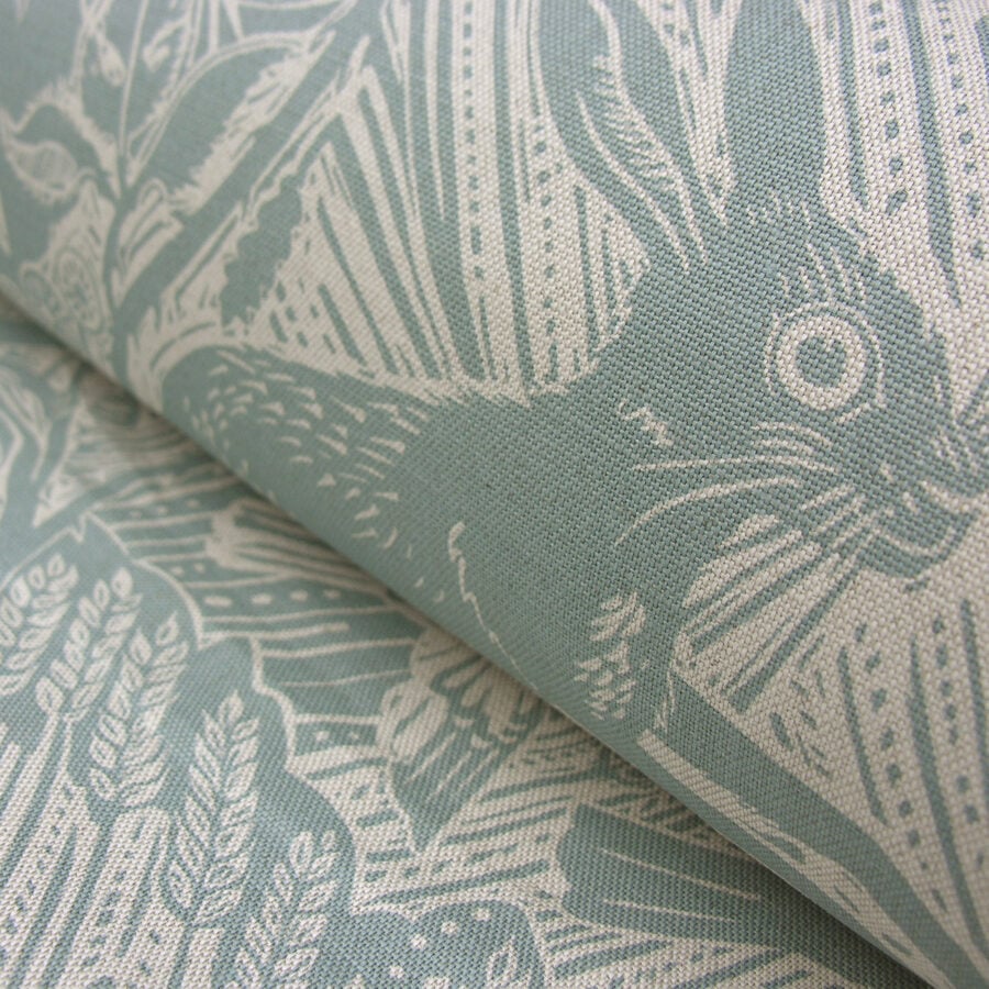 Mark Hearld Harvest Hare - Dawn Grey - Image 1