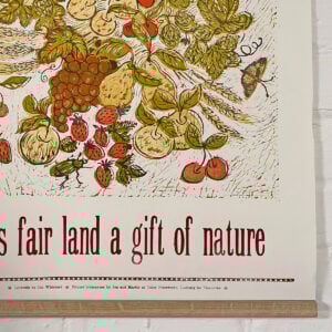 Herefordshire Cornucopia, Letterpress Poster Jen Whiskerd - Image 5