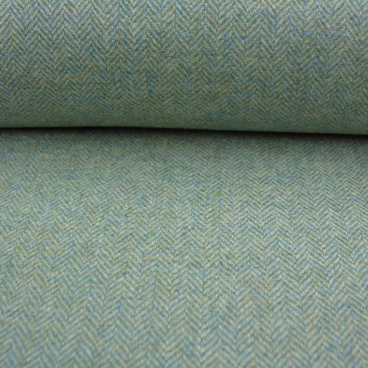 Wool Herringbone - Seagreen - Image 3