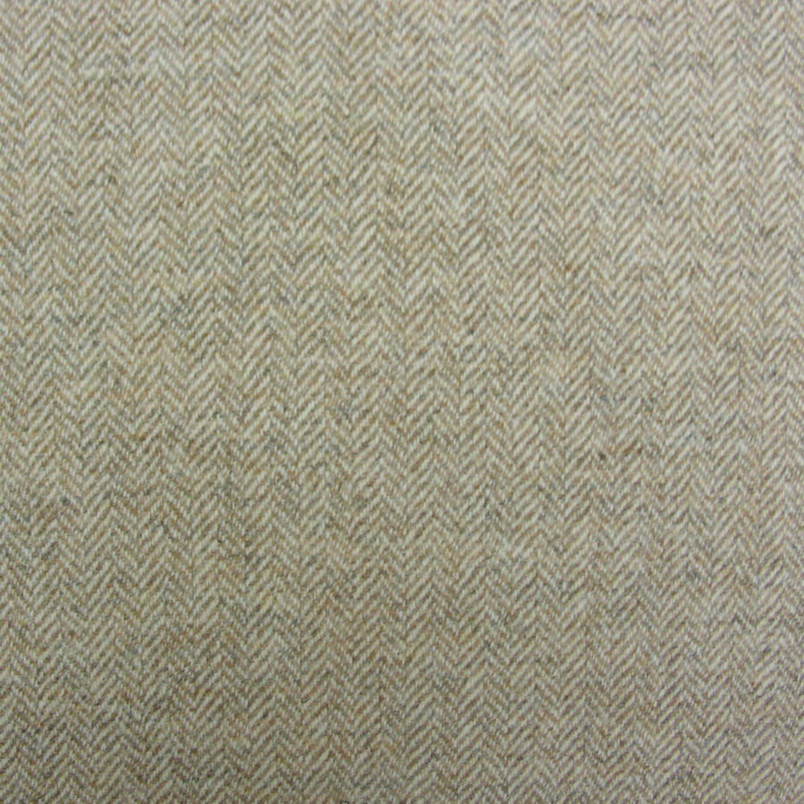 Wool Herringbone - Oatmeal - Image 2