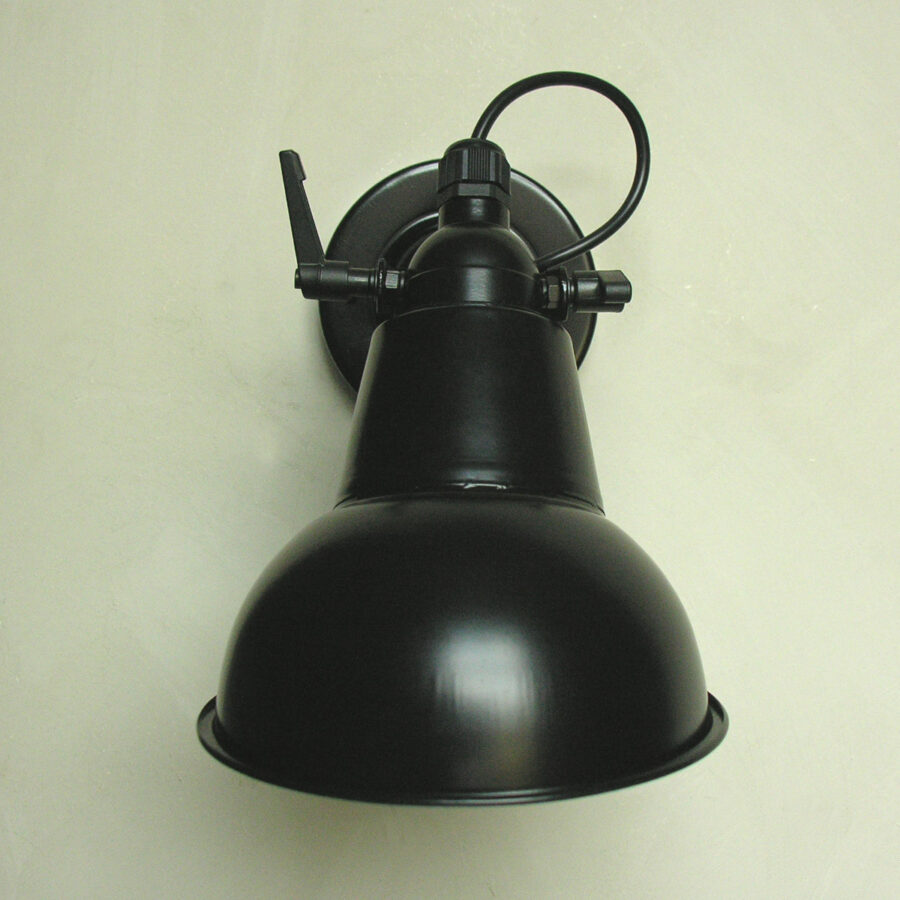 Steel Hood Lamp Black - Image 3