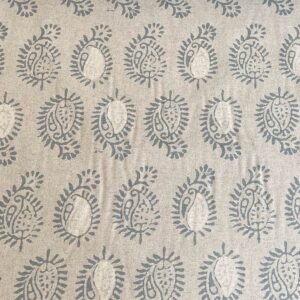 Extra Wide Indus - Blue Slate on Natural - Image 2