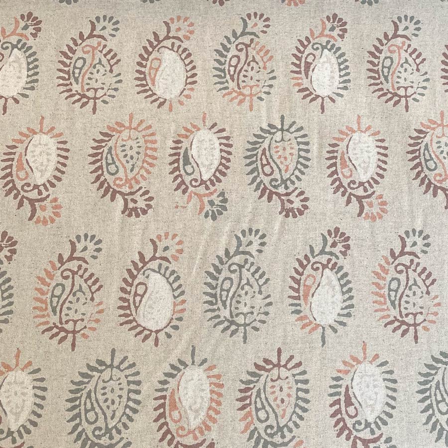 Extra Wide Indus - Plum on Natural - Image 2