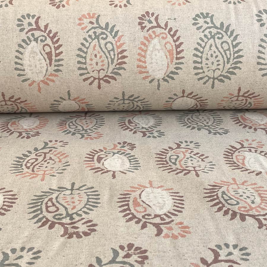 Extra Wide Indus - Plum on Natural - Image 3