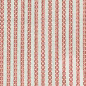 Keswick Stripe - Coral and Ivory - Image 2