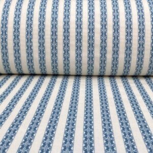 Keswick Stripe - Indigo and Ivory - Image 3