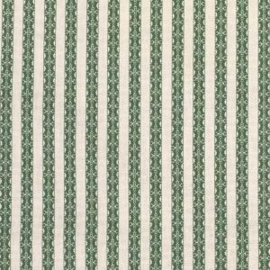 Keswick Stripe - Leaf Green and Ivory - Image 2