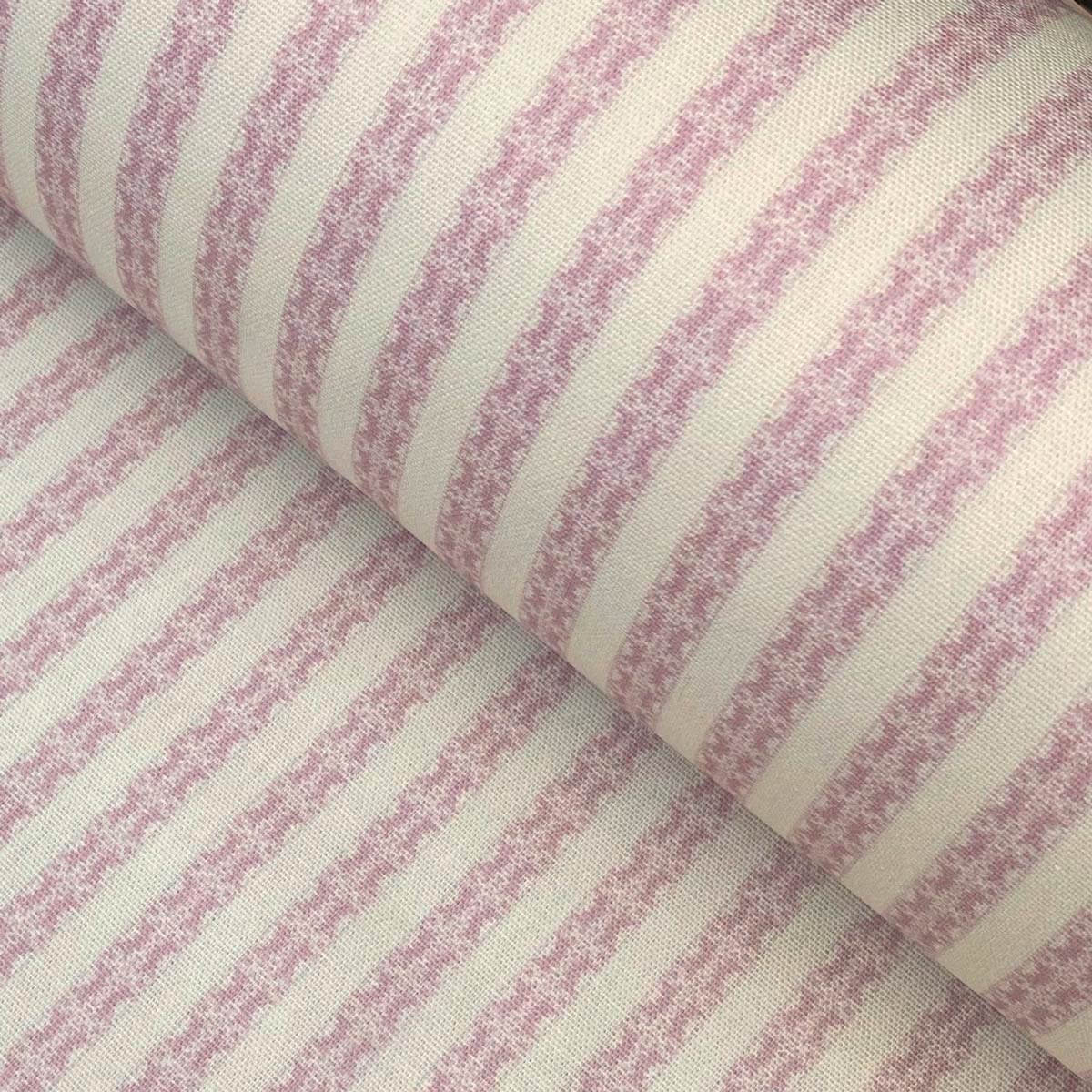 Keswick Stripe - Pink and Ivory - Image 1
