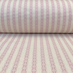 Keswick Stripe - Pink and Ivory - Image 3