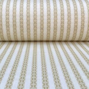 Keswick Stripe - Soft Gold and Ivory - Image 3