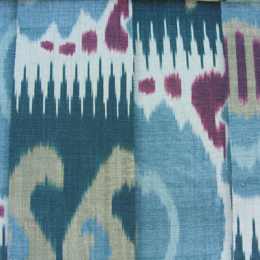 Lewis & Wood Kimono - Cayenne Blue - Image 2