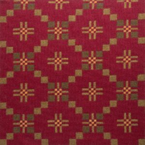 St David's Cross Welsh Throw - Chestnut - Image 6