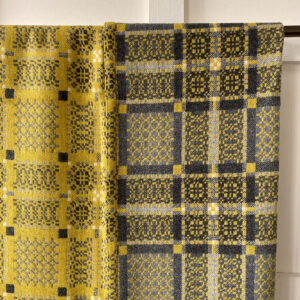 Knot Garden Welsh Single Blanket - Gorse - Image 4