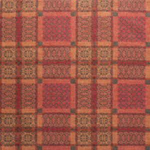 Knot Garden Welsh Single Blanket - Copper - Image 3