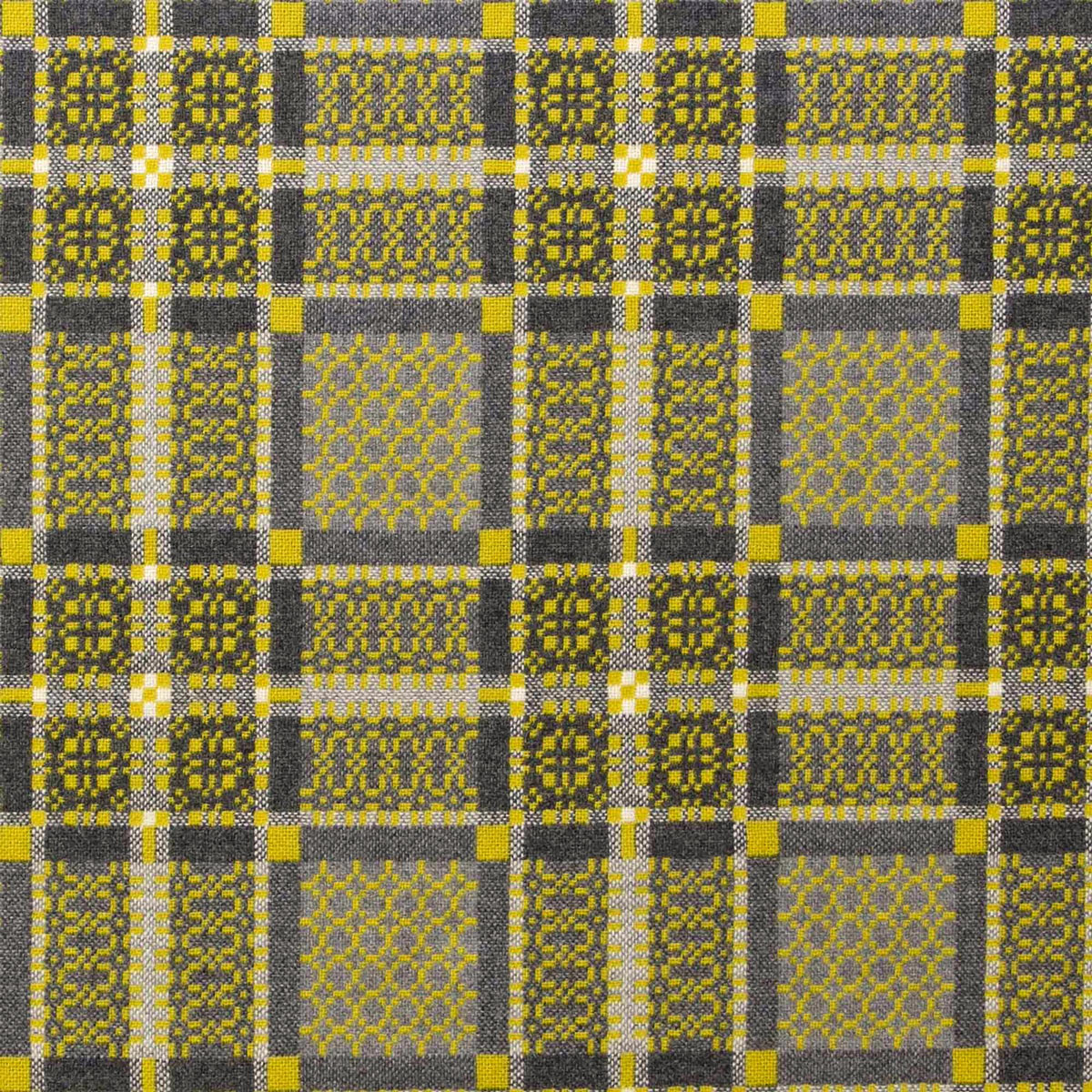 Knot Garden Welsh Single Blanket - Gorse - Image 3