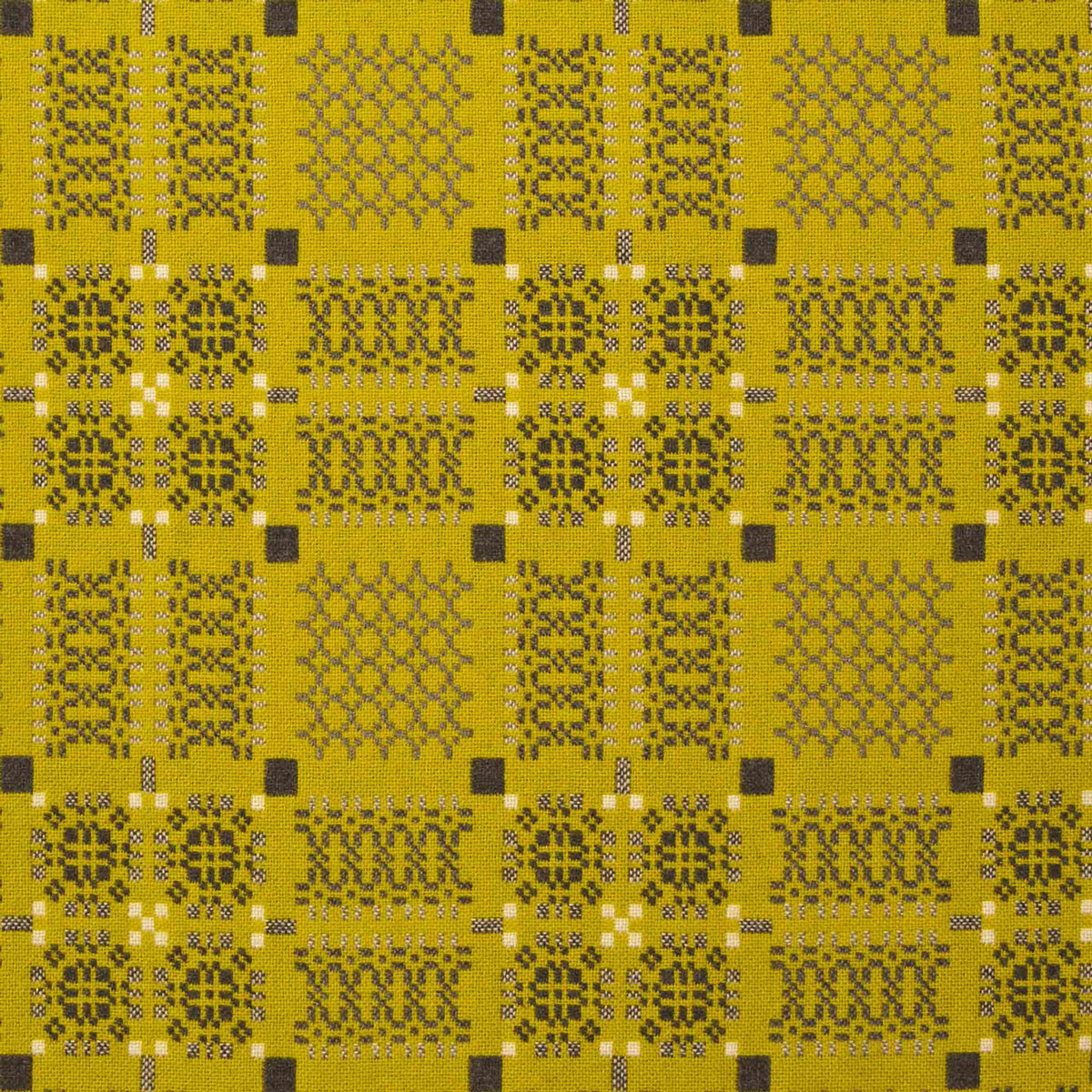 Knot Garden Welsh Single Blanket - Gorse - Image 2